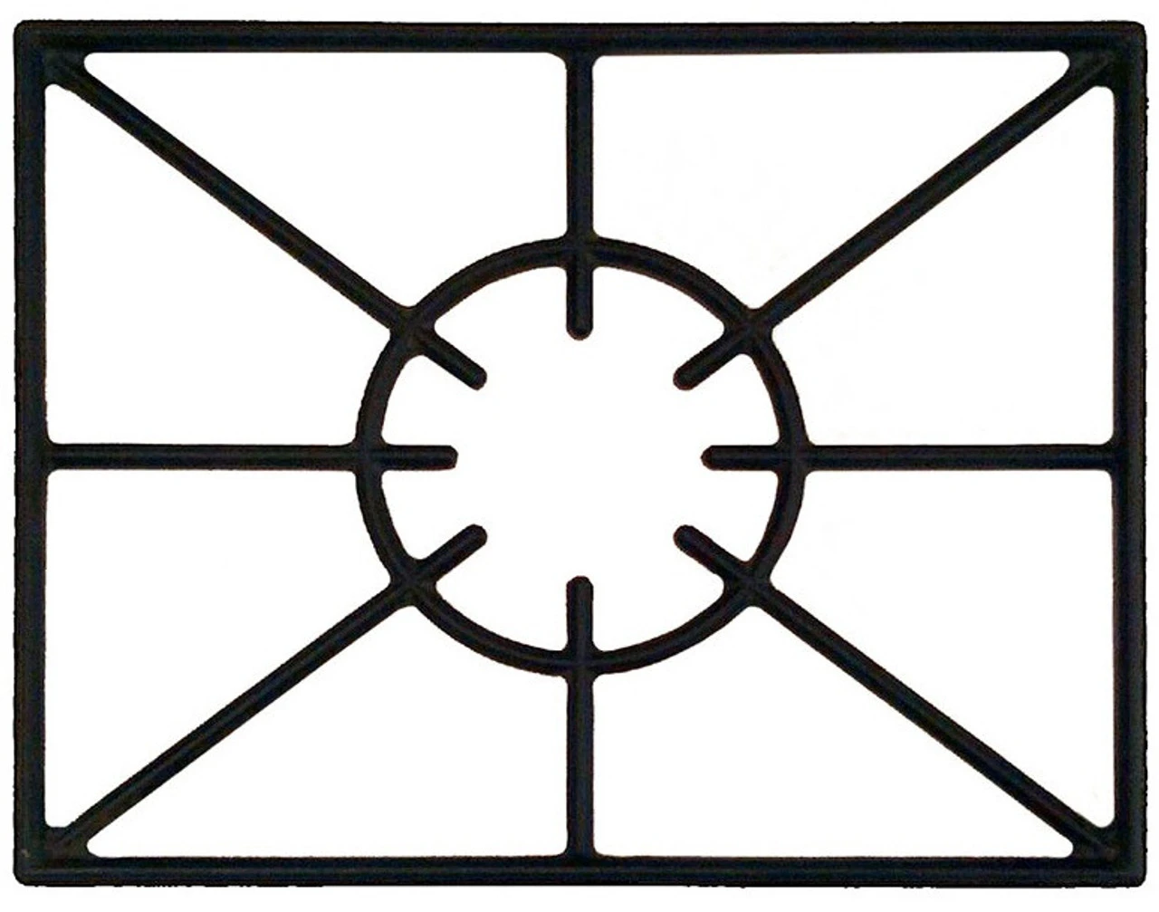 Fire Magic 3550 Cast Iron Grate For Single Side Burner 3 Fire Magic 3550 Cast Iron Grate For Single Side Burner
