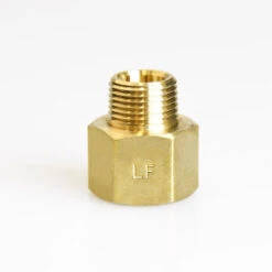 ATC 1/2 In. FPT 3/8 In. D MPT Brass Reducing Coupling