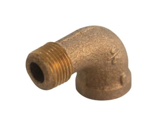 JMF 3/8 Red Brass 90 Degree Street Elbow