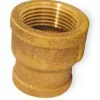 JMF 1/2 X 3/8 Red Brass Pipe Thread Reducing Coupling -Grill Top Griddle Store 409235 87856.1637606489