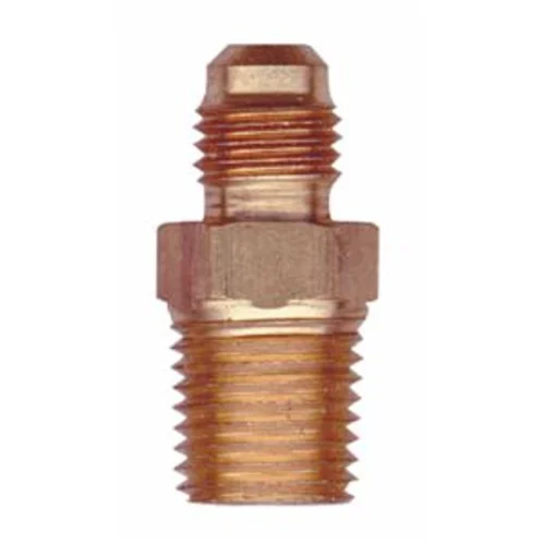 JMF 3/8" X 3/8" Brass Male Flare To Male Iron Pipe (MIP) Adapter