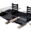 Marsh Allen Hibachi Charcoal Grill Black -Grill Top Griddle Store 439502 33473.1637606526