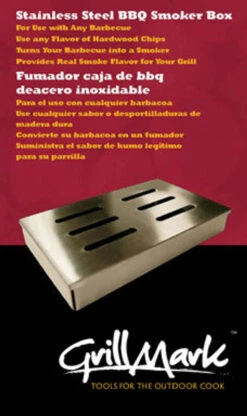 Grill Mark Smoker Box 5 In. L X 8 In. W