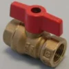B&K ProLine 1/2 In. Brass FIP Gas Ball Valve