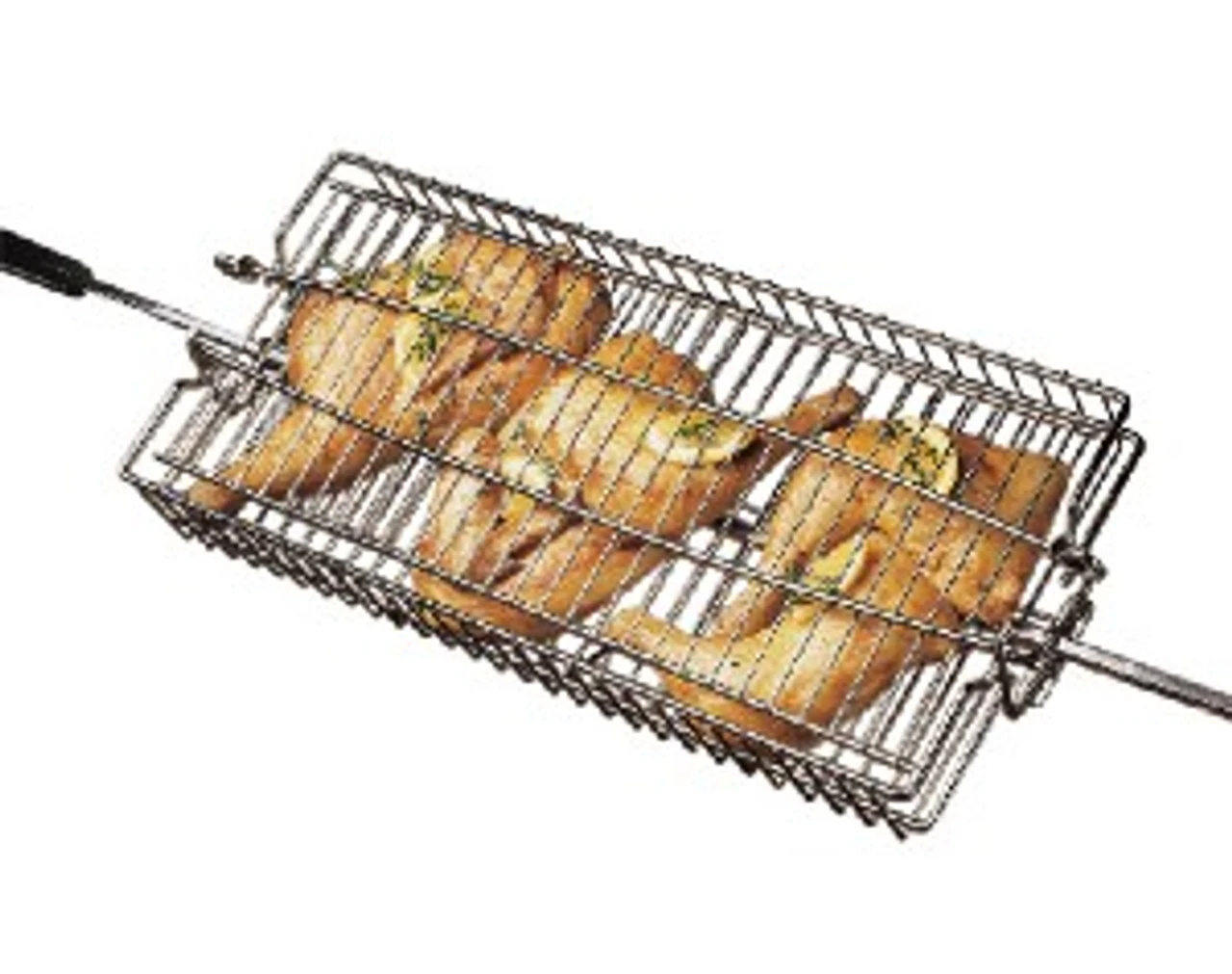 Broil King Rotisserie Basket, Non-Stick Flat Basket (85098 #24785) 3 Broil King Rotisserie Basket, Non-Stick Flat Basket (85098 #24785)
