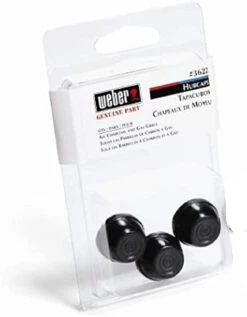 Weber 987101 Kettle Hub Caps (push Nuts 3pk)