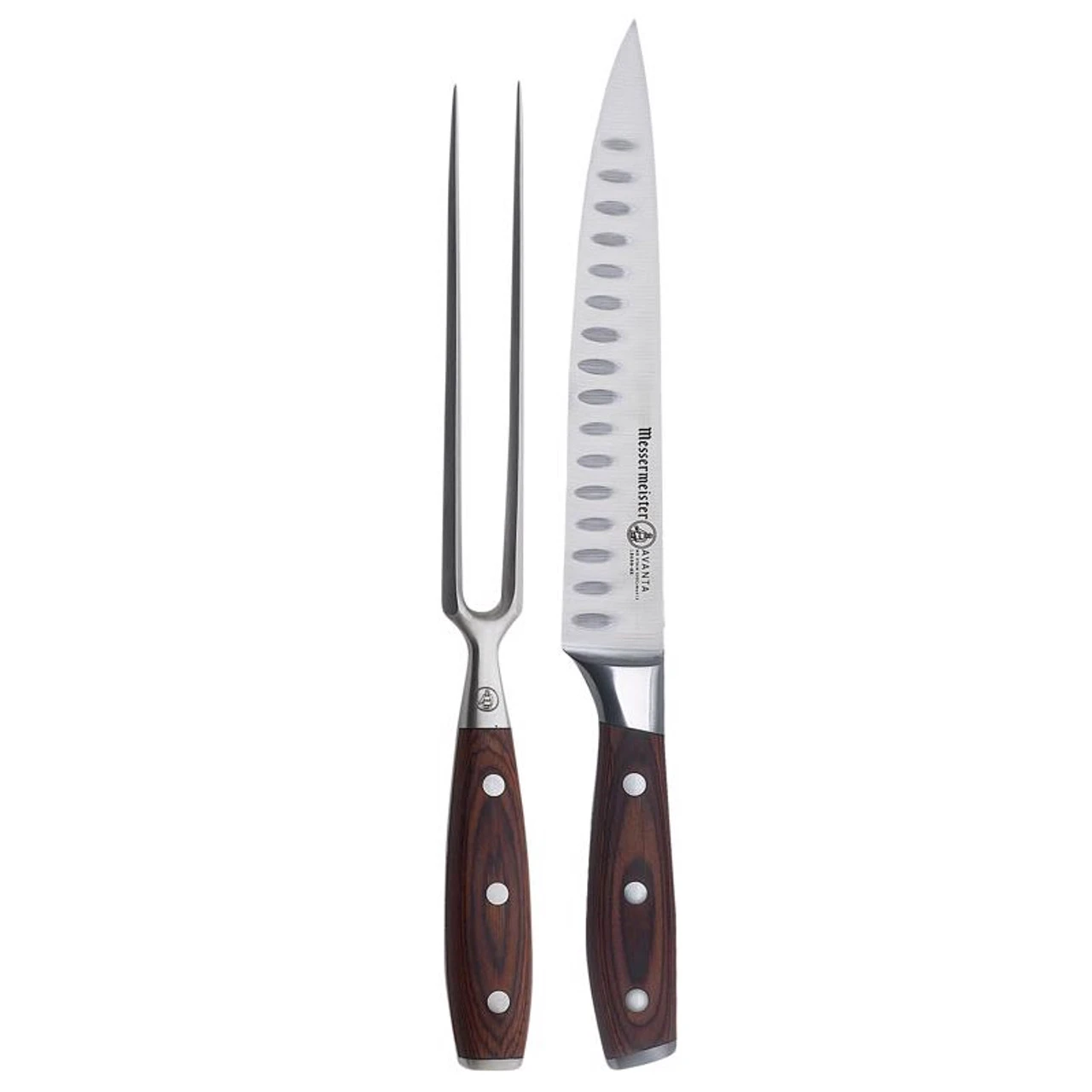 Messermeister Avanta 8 In. L Stainless Steel Carving Cutlery Set 2 Pc 3 Messermeister Avanta 8 In. L Stainless Steel Carving Cutlery Set 2 Pc
