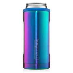 Brumate Hopsulator Slim 12 Oz Slim Rainbow BPA Free Vacuum Insulated Tumbler