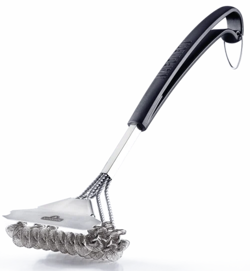 Napoleon 62059 - BRISTLE-FREE TRIPLE-ROW GRILL BRUSH