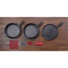 Lodge L6SPA41 Essential Cast Iron Cookware Set 2 Lodge L6SPA41 Essential Cast Iron Cookware Set -Grill Top Griddle Store 6326185 A.eps High 55454.1649703528