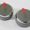 Weber 66048 Genesis II Knob Set (2pc) -Grill Top Griddle Store 66048 44925.1709853043