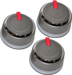 Weber 66753 Control Knobs Genesis II (3pc)