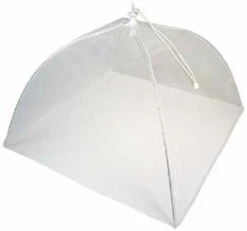 Tablecraft BBQ 17 In. W X 17 In. L Clear Mesh Food Tent