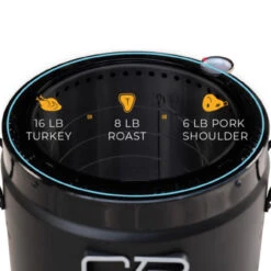 Char-Broil Big Easy 16000 BTU Stainless Steel Oil-less Turkey Fryer 16 Lb 9 Char-Broil Big Easy 16000 BTU Stainless Steel Oil-less Turkey Fryer 16 Lb -Grill Top Griddle Store 8000285 A V5.eps High 25885.1729783533