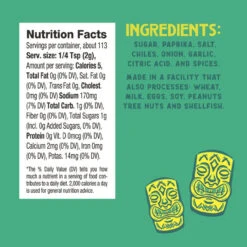 Chef J's BBQ Provisions Tiki Tiki BBQ Rub 8 Oz -Grill Top Griddle Store 8017400 A V3.eps High 95151.1758323241