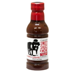 Lambert's Sweet Sauce O'Mine Sweet & Spicy Vinegar BBQ Sauce 18 Oz