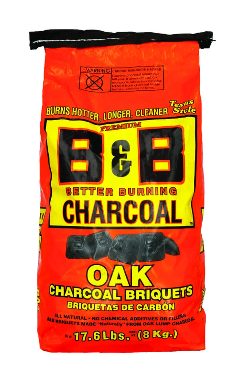 B&B Charcoal All Natural Oak Hardwood Charcoal Briquettes 3 B&B Charcoal All Natural Oak Hardwood Charcoal Briquettes