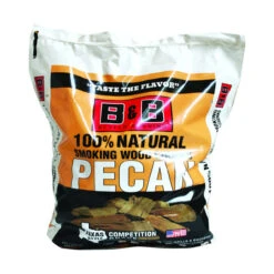 B&B Charcoal All Natural Pecan Wood Smoking Chunks