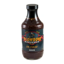 Plowboys BBQ En Fuego Spicy BBQ Sauce 16 Oz