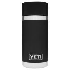 Yeti Coolers YETI Rambler 12 Oz Black BPA Free Bottle With Hotshot Cap