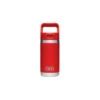 Yeti Coolers YETI Rambler Jr. 12 Oz Canyon Red BPA Free Kids Water Bottle -Grill Top Griddle Store 8027852 A.eps High 00693.1703807788