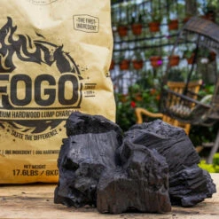 Fogo Super Premium All Natural Oak Hardwood Lump Charcoal 17.6 Lb -Grill Top Griddle Store 8028040 A V2.eps High 36994.1646934811