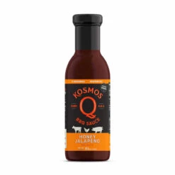 Kosmos Q Honey Jalapeno BBQ Sauce 15.5 Oz
