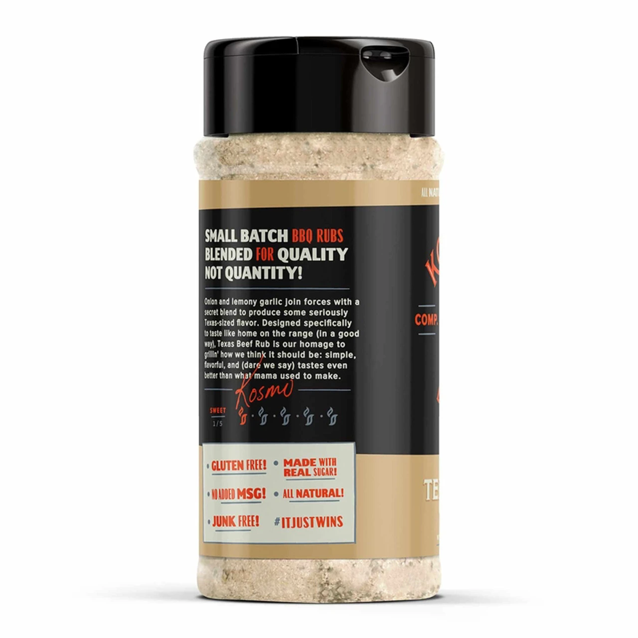 Kosmos Q Texas Beef Dry Rub 13.8 Oz 4 Kosmos Q Texas Beef Dry Rub 13.8 Oz - Image 2