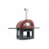 Alfa Outdoor Pizza Oven Allegro With Base Red -Grill Top Griddle Store 8033013 A.eps High 1 33733.1636985834