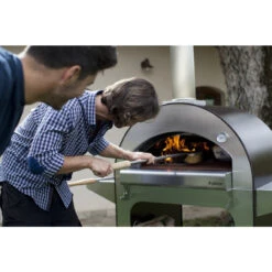 Alfa Outdoor Pizza Oven 4 Pizze With Stand Copper -Grill Top Griddle Store 8033048 A V6.eps High 49671.1636985856