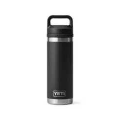 Yeti Coolers YETI Rambler 18 Oz Black BPA Free Bottle With Chug Cap