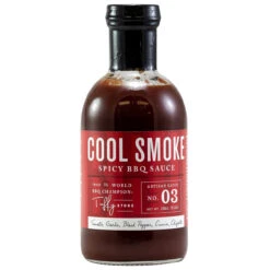 Cool Smoke Tuffy Stone Spicy BBQ Sauce 18 Oz