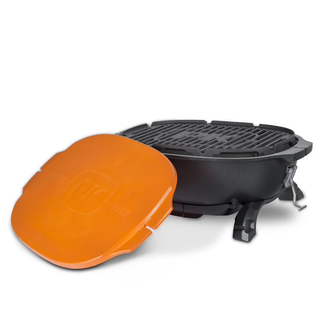 PK Grills Hibachi Charcoal Grill Orange 4 PK Grills Hibachi Charcoal Grill Orange - Image 2