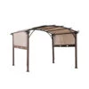 Fabric Arched Pergola -Grill Top Griddle Store 8048106 A.eps High 68749.1646868101