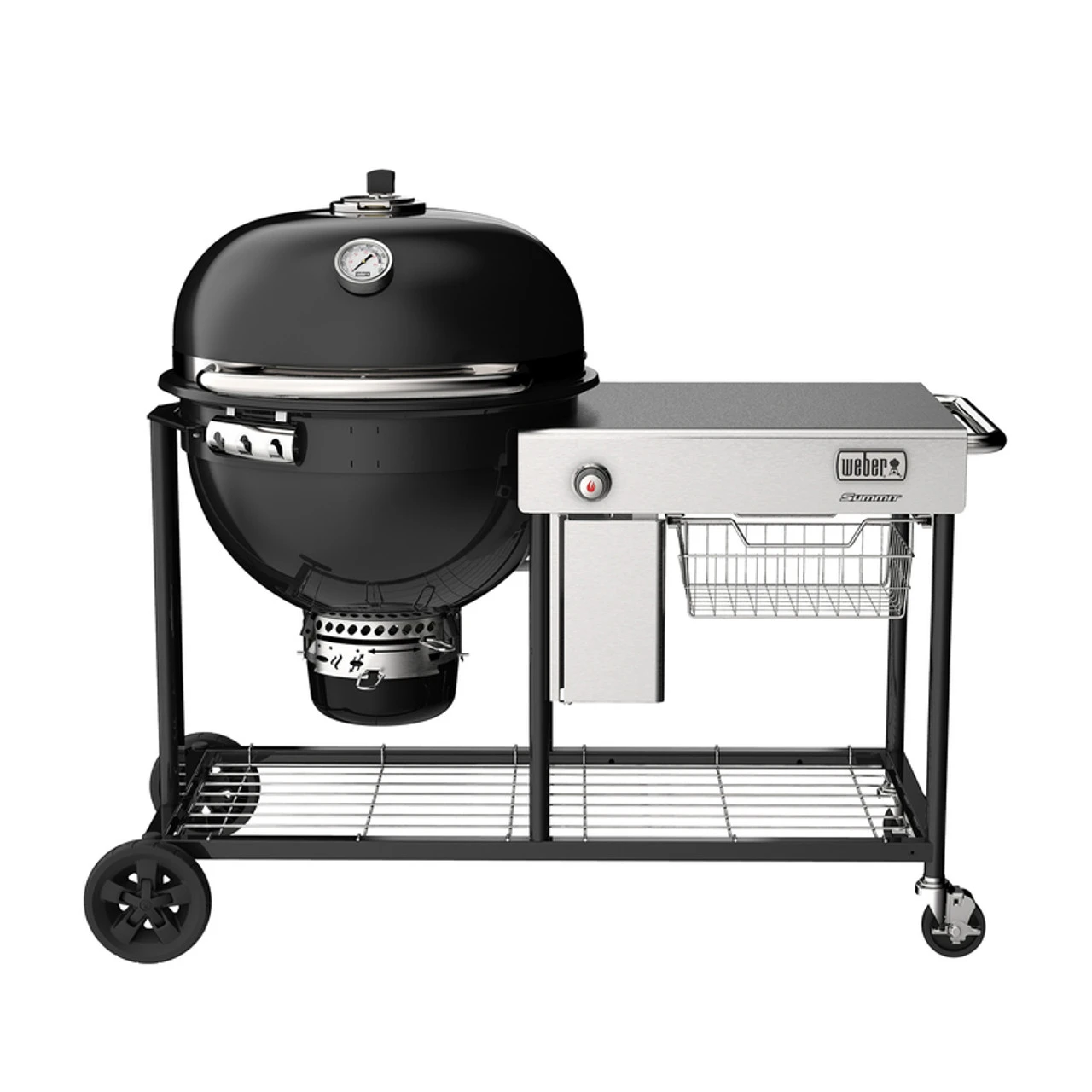 Weber 24 In. Summit S6 Charcoal Kamado Grill And Smoker 3 Weber 24 In. Summit S6 Charcoal Kamado Grill And Smoker