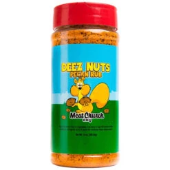 Meat Church BBQ Rub Deez Nuts Honey Pecan Seasoning 14 Oz