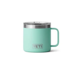 Yeti Coolers YETI Rambler 14 Oz Seafoam BPA Free Mug With MagSlider Lid