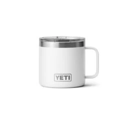 Yeti Coolers YETI Rambler 14 Oz White BPA Free Mug With MagSlider Lid