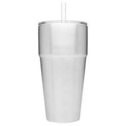 Yeti Coolers YETI Rambler 26 Oz Stainless Steel BPA Free Straw Cup