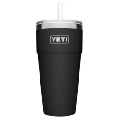 Yeti Coolers YETI Rambler 26 Oz Black BPA Free Straw Cup
