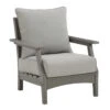 Signature Design By Ashley Visola Gray HDPE Frame Relaxer Lounge Chair Gray 2pc -Grill Top Griddle Store 8066171 A.eps High 25770.1707924492