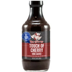 Three Little Pigs Touch Of Cherry BBQ Sauce 21.4 Oz