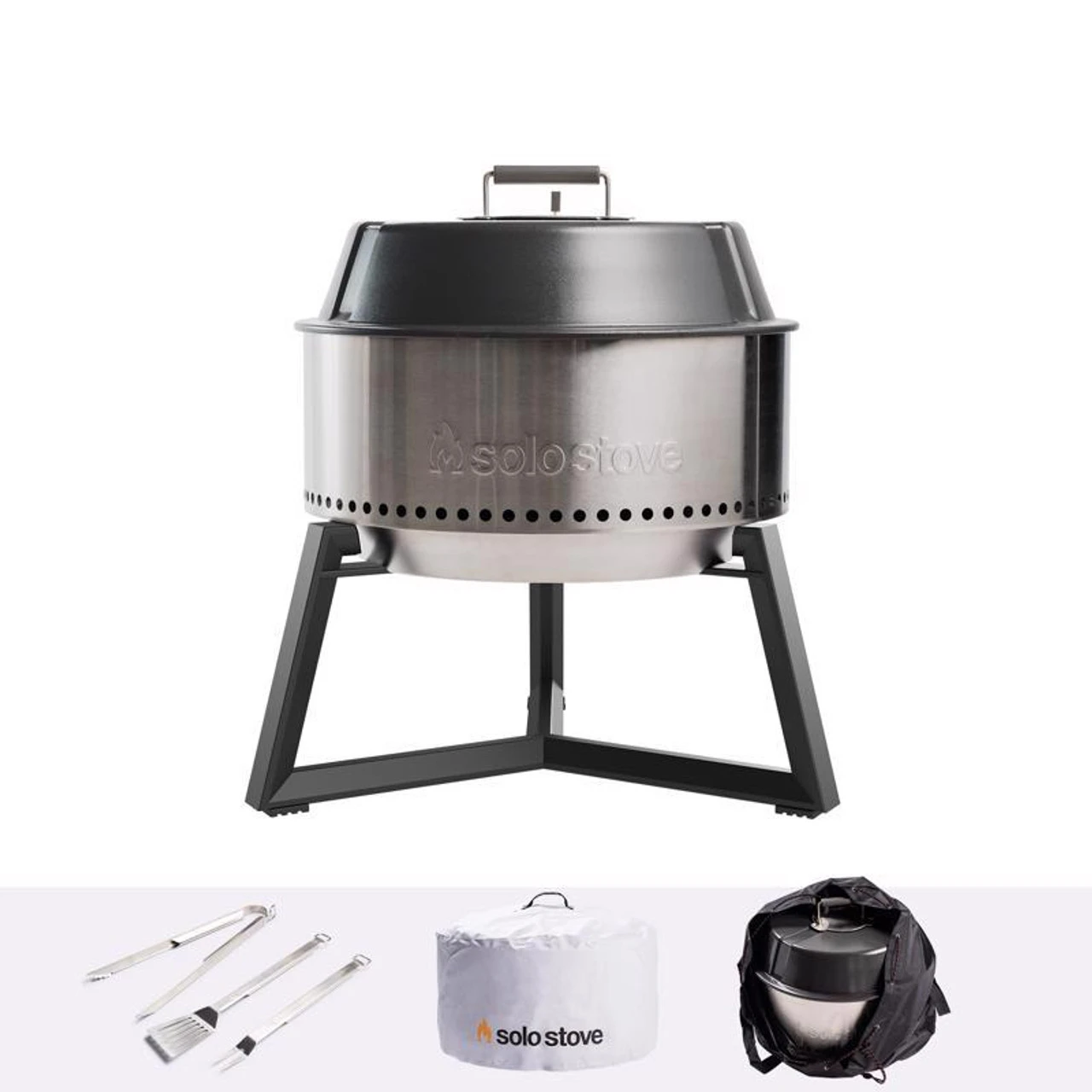 Solo Stove 22 In. Charcoal Grill Bundle 3 Solo Stove 22 In. Charcoal Grill Bundle