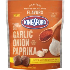 Kingsford Signature Flavors All Natural Garlic Onion Charcoal Briquettes 2 Lb