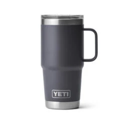 Yeti Coolers YETI Rambler 20 Oz Charcoal BPA Free Travel Mug