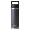 Yeti Coolers YETI Rambler 18 Oz Charcoal BPA Free Bottle With Chug Cap -Grill Top Griddle Store 8081020 A.eps High 20310.1728001231