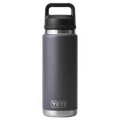 Yeti Coolers YETI Rambler 26 Oz Charcoal BPA Free Bottle With Chug Cap