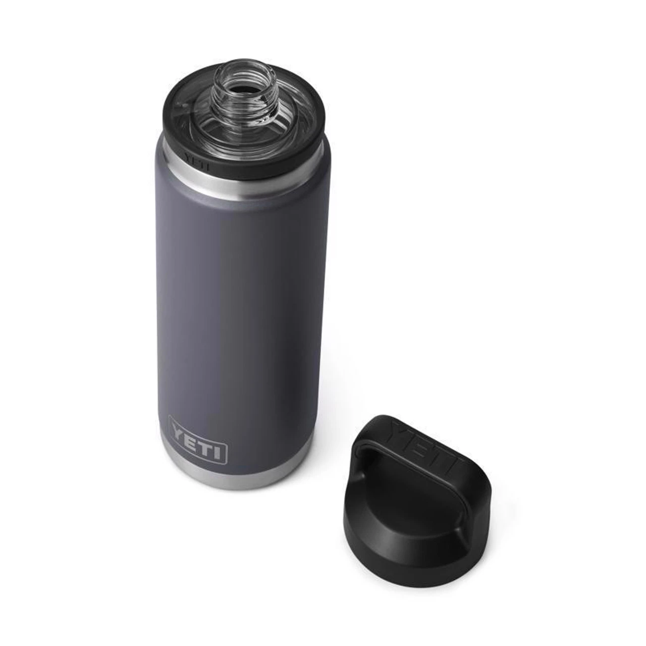 Yeti Coolers YETI Rambler 26 Oz Charcoal BPA Free Bottle With Chug Cap 4 Yeti Coolers YETI Rambler 26 Oz Charcoal BPA Free Bottle With Chug Cap - Image 2