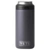 Yeti Coolers YETI Rambler 12 Oz Charcoal BPA Free Colster Slim Can Insulator -Grill Top Griddle Store 8081034 A.eps High 20691.1727999211