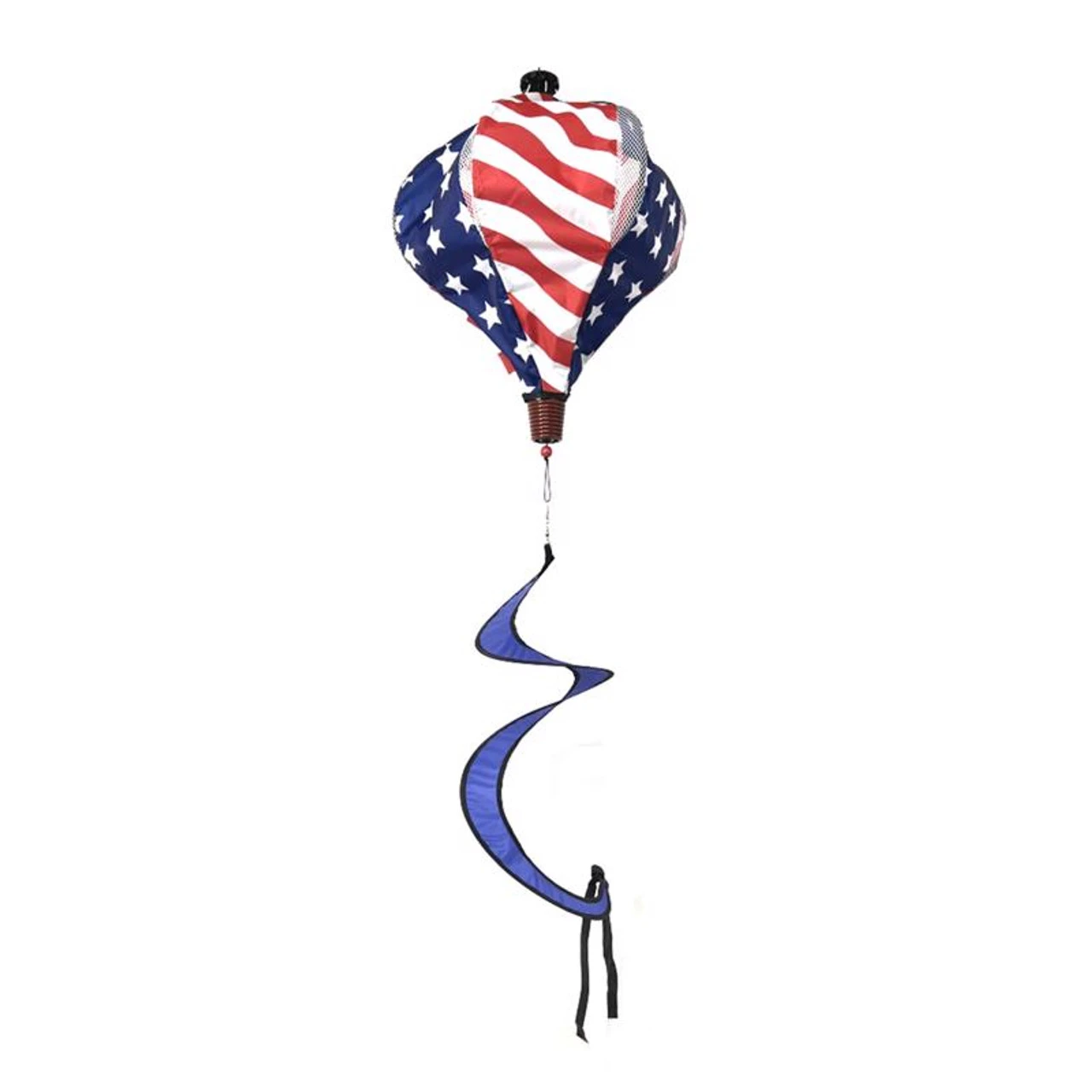 Meadowcreek Multicolored Polyester 55 In. H Patriotic Stars And Stripes Balloon Spinner 3 Meadowcreek Multicolored Polyester 55 In. H Patriotic Stars And Stripes Balloon Spinner